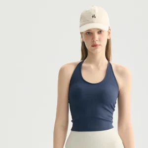 Custom Halter Racerback Padded Yoga Tank
