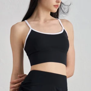 Custom High-Impact Yoga Bra Backless Padded Sports Tank