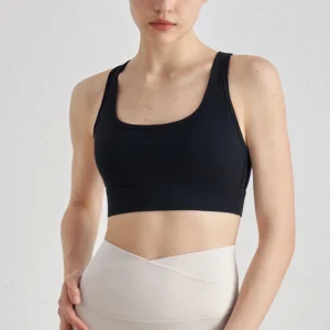 Custom Detachable High Impact Sports Bra For Women Yoga