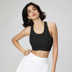 Custom High-Impact Naked-Feel Sports Bra Yoga Fitness Top