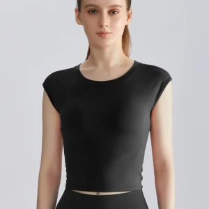 Custom Hollow Back Yoga Tank With Built-In Pads