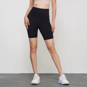 Custom Lycra Naked Feel Yoga Shorts Peach Butt