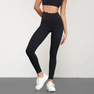 Custom Seamless Running Leggings High Waist Peach Lift