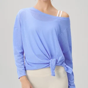 Custom Lightweight Loose Fit Cover-Up Slit Yoga Wear