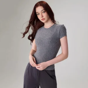 Custom Slim Fit Quick Dry Gym Wear Running T-Shirt