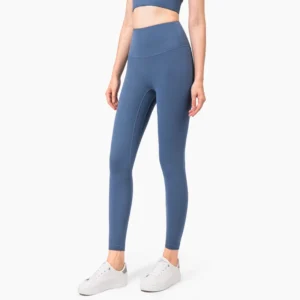 Custom High Waist Seamless Naked Feel Running Leggings