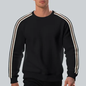 Custom Loose Crew Neck Pineapple Knit Long Sleeve
