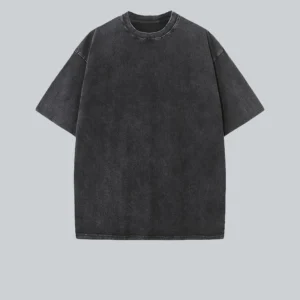 Custom 230G Vintage Washed Cotton Drop Shoulder T Shirt