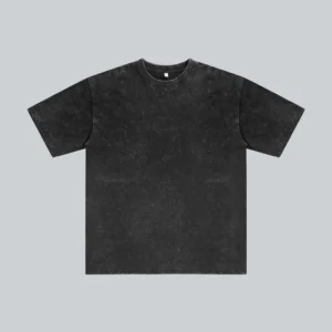 Custom 250G Oversize Washed Cotton Unisex T Shirt
