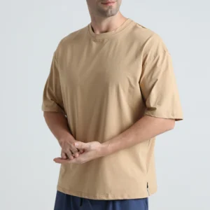 Custom Men’s Loose Fit Cotton Sports T Shirt
