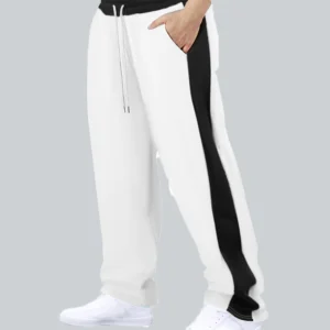 Custom Men’s Colorblock Drawstring Pants Straight Fit